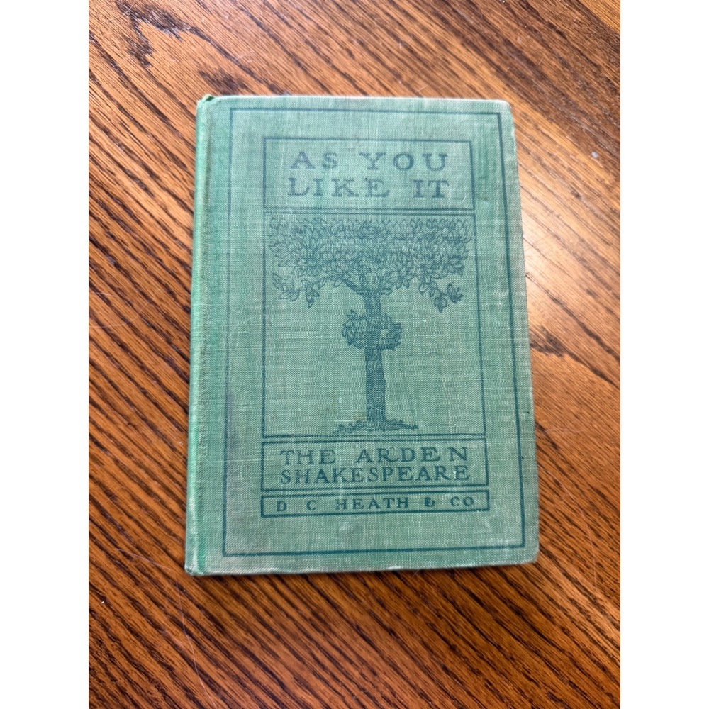 As You Like It The Arden Shakespeare DC Heath & Co Antique Green Hardcover Book